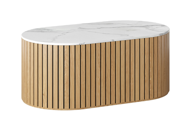 Atmos Pill Ink Line Shape Coffee Table