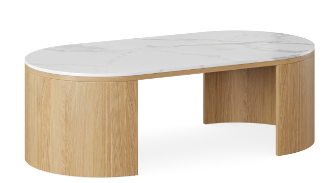 Dixie Pill Shape Coffee Table
