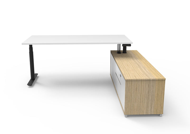 Halo Plus Executive Desk & Cabinet