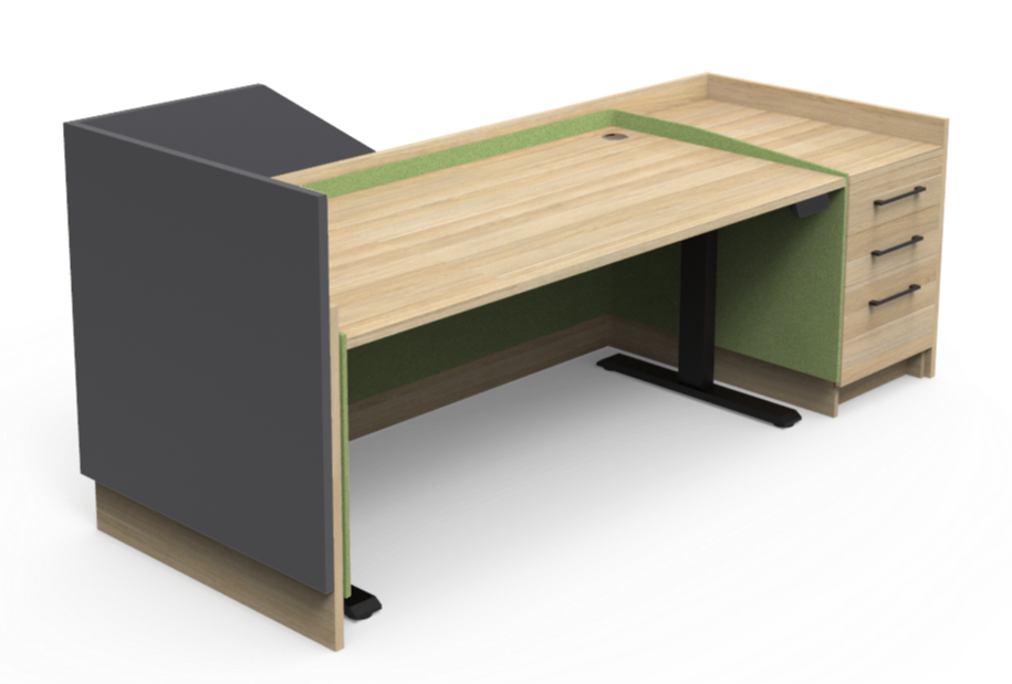 Altitude Height Adjustable Reception Desk