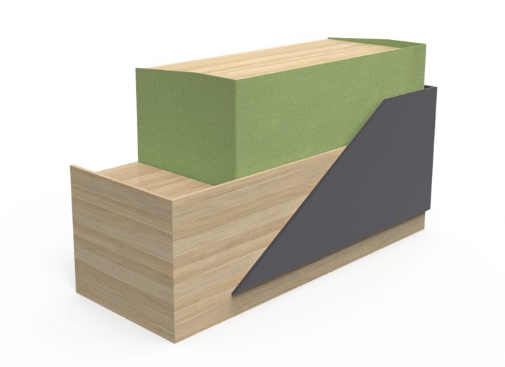 Altitude Height Adjustable Reception Desk