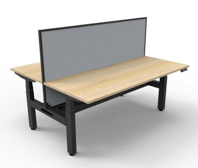 BOOST Plus + Electric Height Adjustable Back to Back Workstation