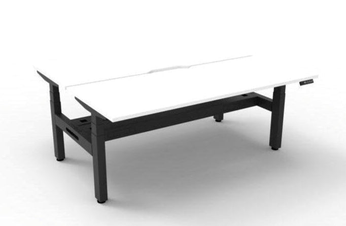 BOOST Plus + Electric Height Adjustable Back to Back Workstation
