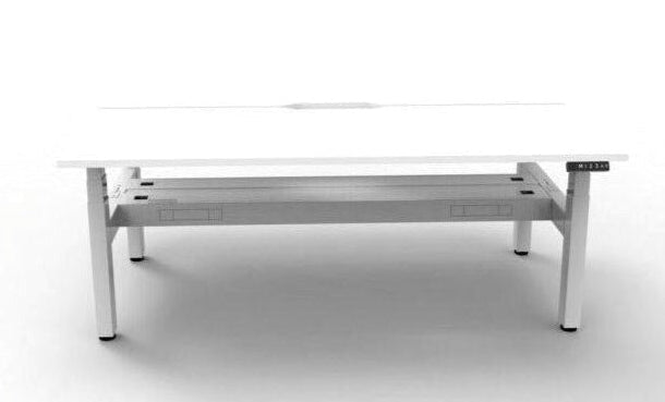 BOOST Plus + Electric Height Adjustable Back to Back Workstation