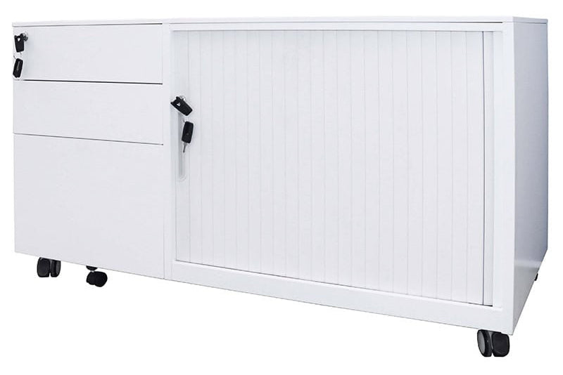 Commercial Mobile Pedestal Storage Caddy