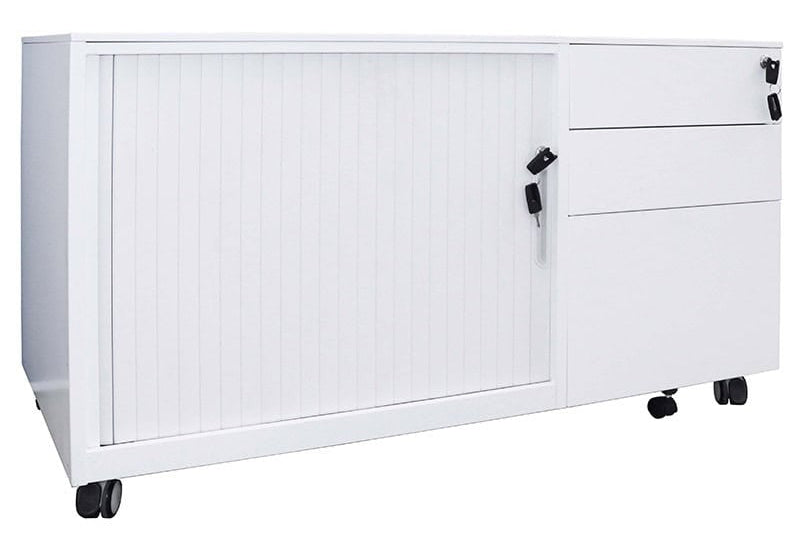 Commercial Mobile Pedestal Storage Caddy