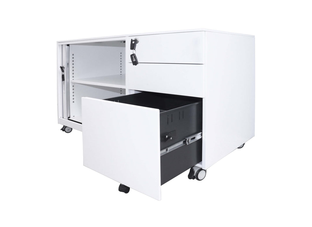 Commercial Mobile Pedestal Storage Caddy