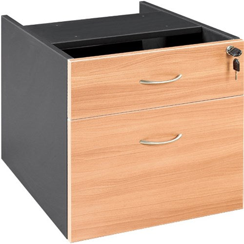 Corporate Fix Desk Pedestal 1 Drawer 1 File