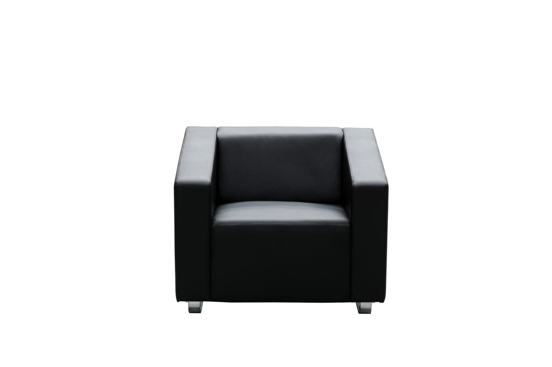 Cube Leather Lounge Range
