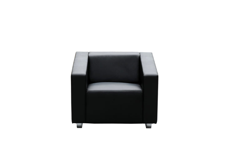Cube Leather Lounge Range