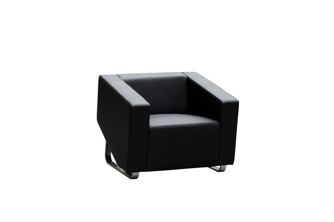 Cube Leather Lounge Range