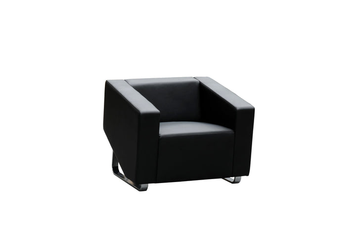 Cube Leather Lounge Range