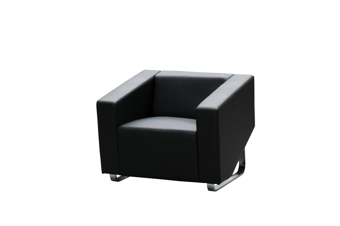 Cube Leather Lounge Range
