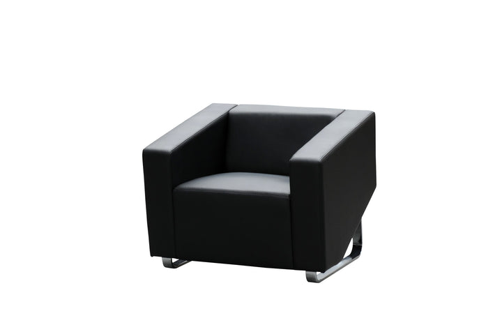 Cube Leather Lounge Range