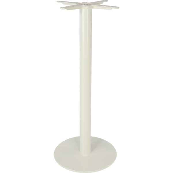 Durafurn Disco Bar Table Base 450DIA - White
