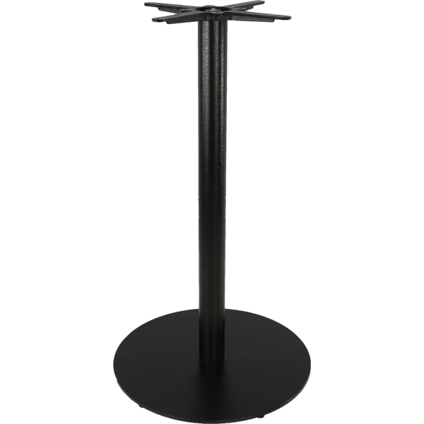 Durafurn Disco Bar Table Base 600DIA - Black
