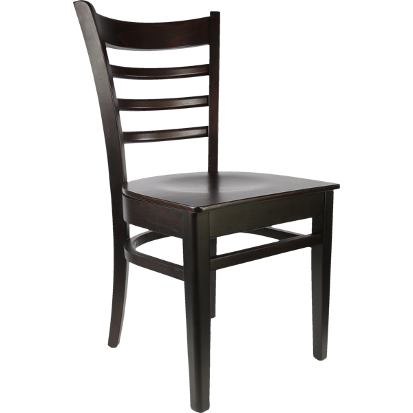 Durafurn Florence Chair - Chocolate - Ply Seat