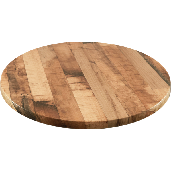 Werzalit Rustic Kansas 700mm Diameter Duratop by SM France