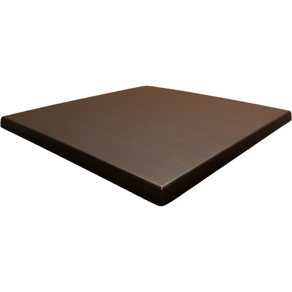 Werzalit Wenge 800mm Square Duratop by SM France