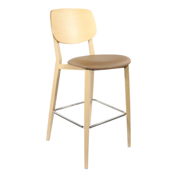 Durafurn Atlanta Barstool - Large Ply Backrest