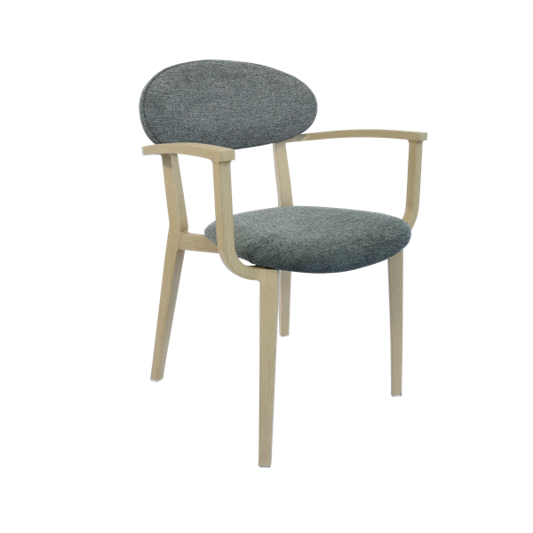 Durafurn Atlanta Armchair - Narrow Upholstered Backrest