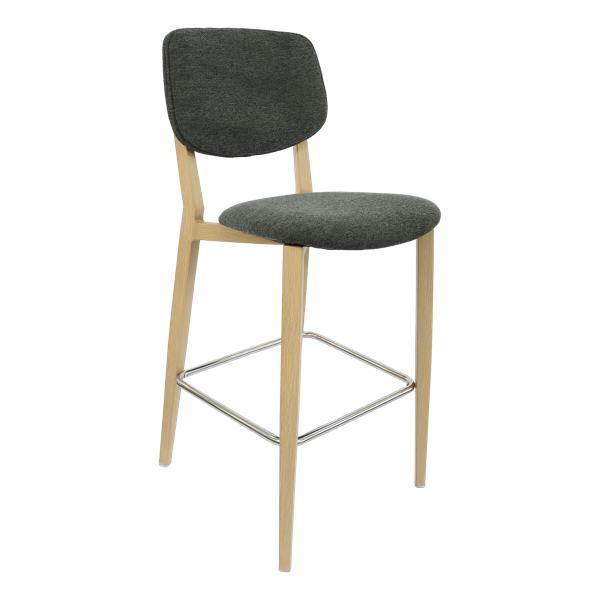 Durafurn Atlanta Barstool - Large Upholstered Backrest