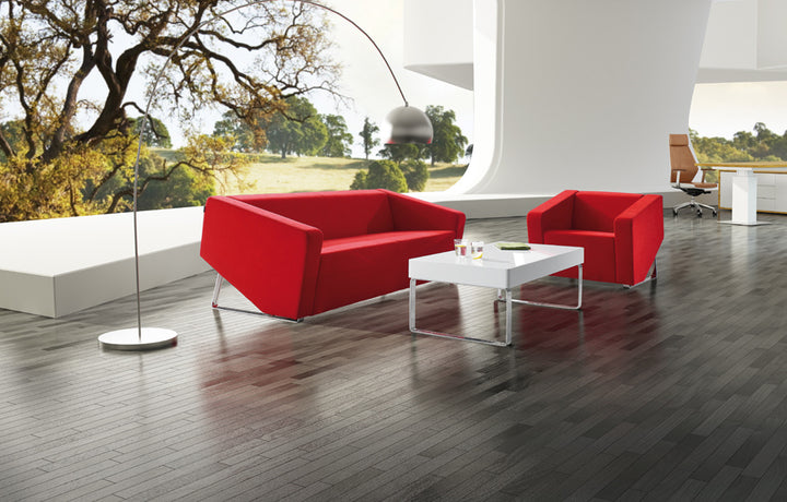 Cube Leather Lounge Range