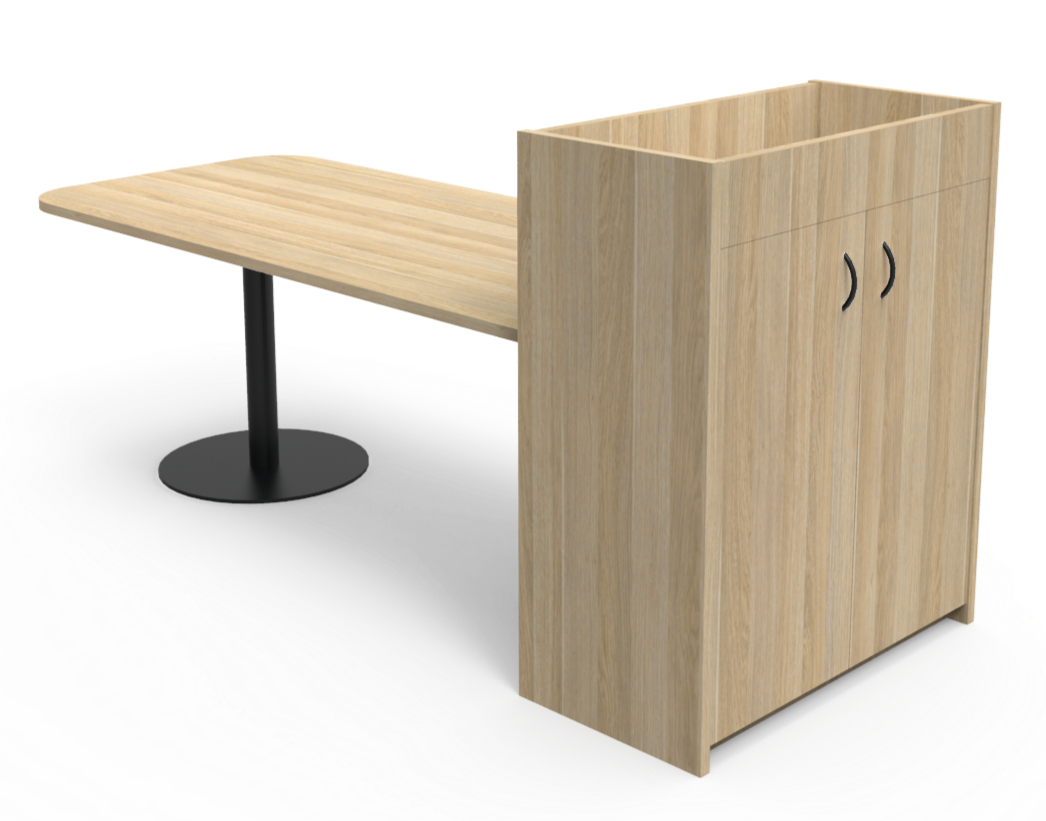 Excel Meeting Table Planter Combo Rectangular