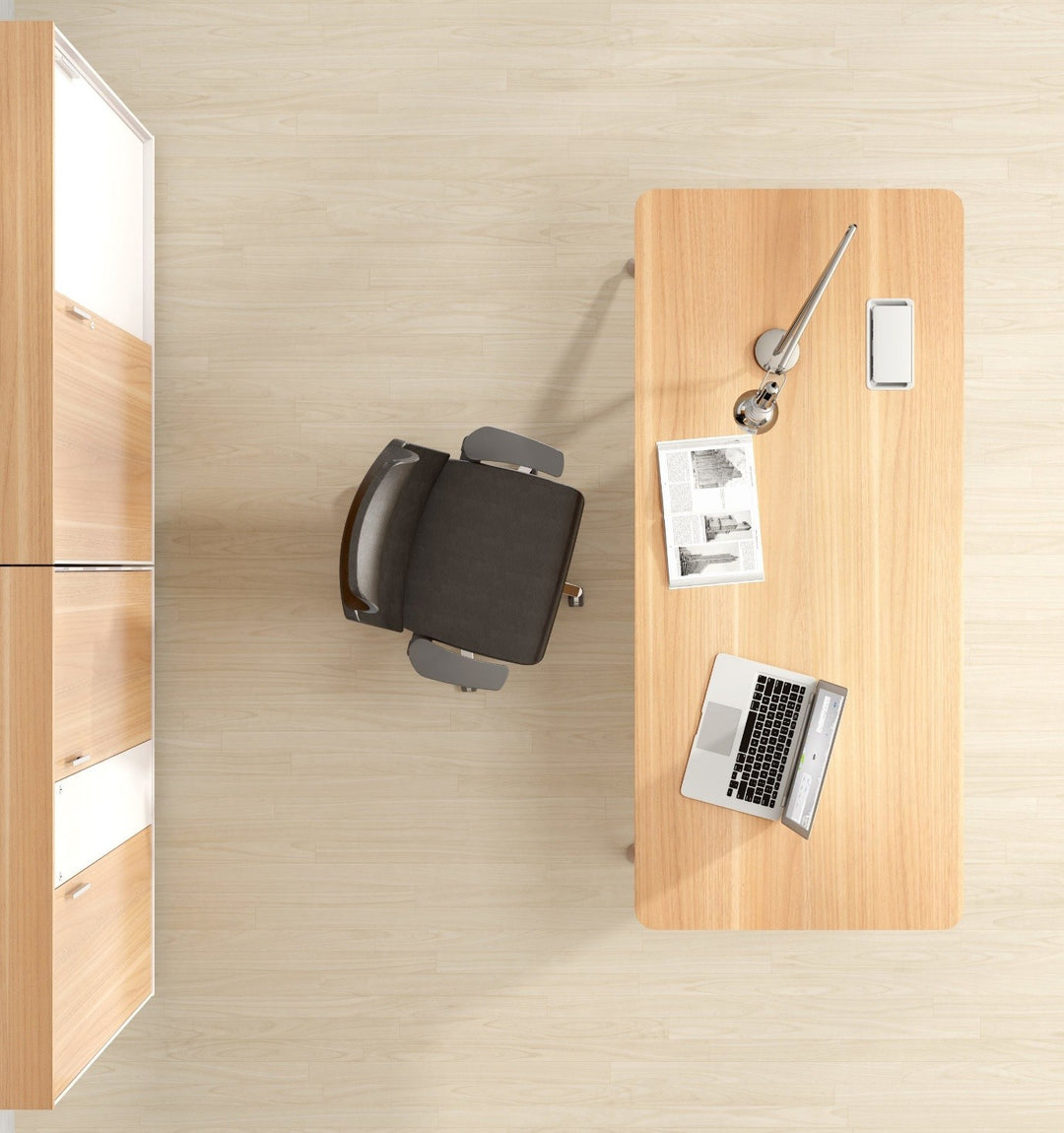 Casnan Potenza Rectangular Desk