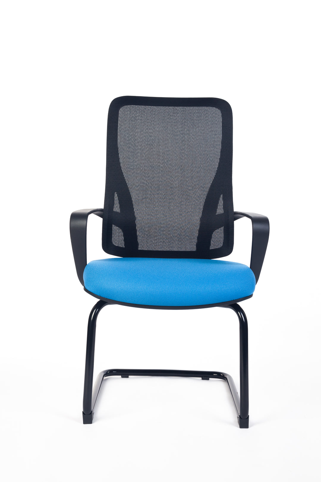 Swan Visitor Meeting Mesh Chair Arms Blue