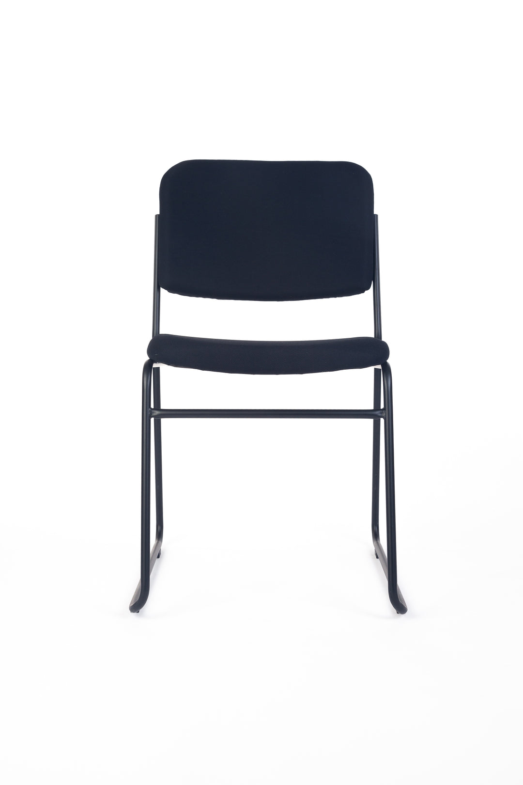 Evo Visitor Meeting Chair Stackable Black
