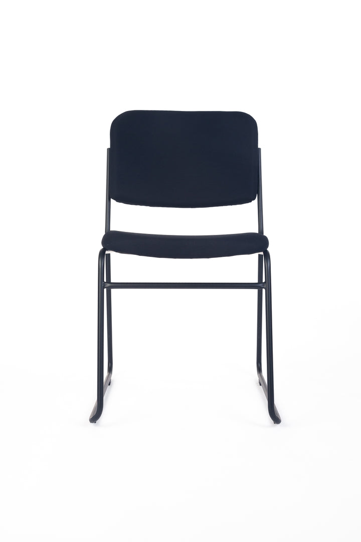 Evo Visitor Meeting Chair Stackable Black