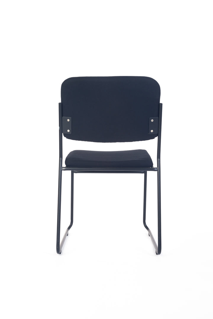 Evo Visitor Meeting Chair Stackable Black