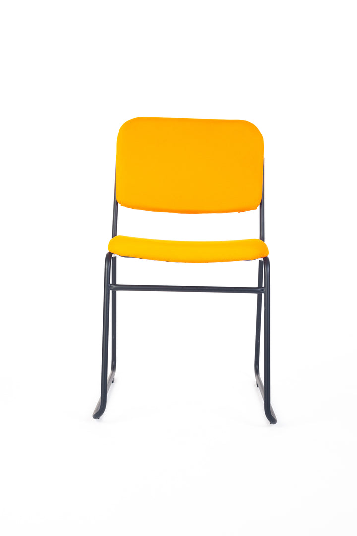 Evo Visitor Meeting Chair Stackable Orange