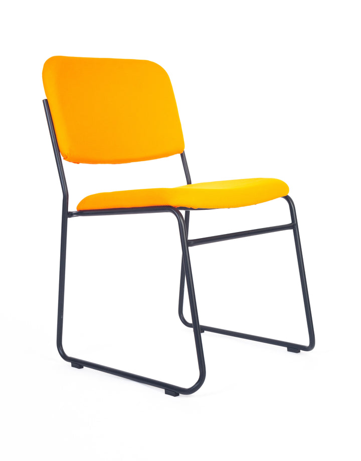 Evo Visitor Meeting Chair Stackable Orange