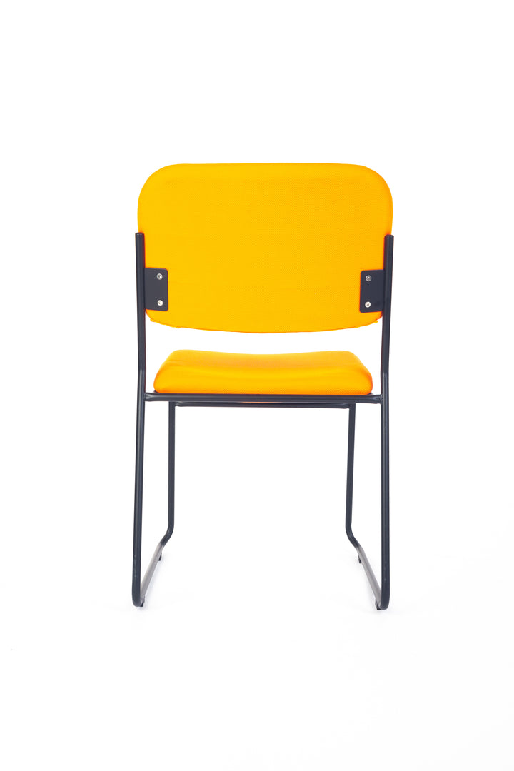 Evo Visitor Meeting Chair Stackable Orange