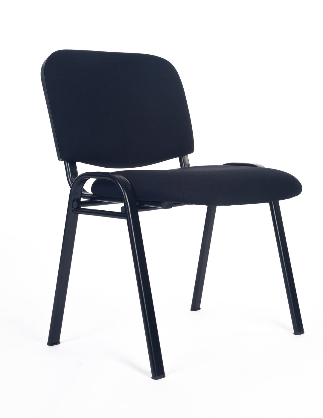 Conference Visitor Meeting Chair Stackable Black