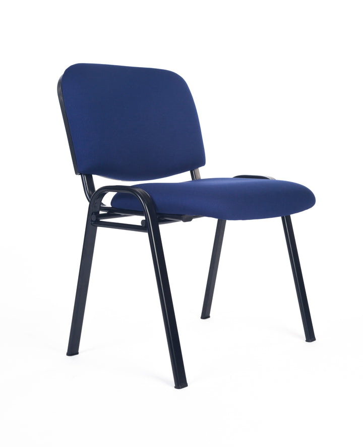 Conference Visitor Meeting Chair Stackable Blue