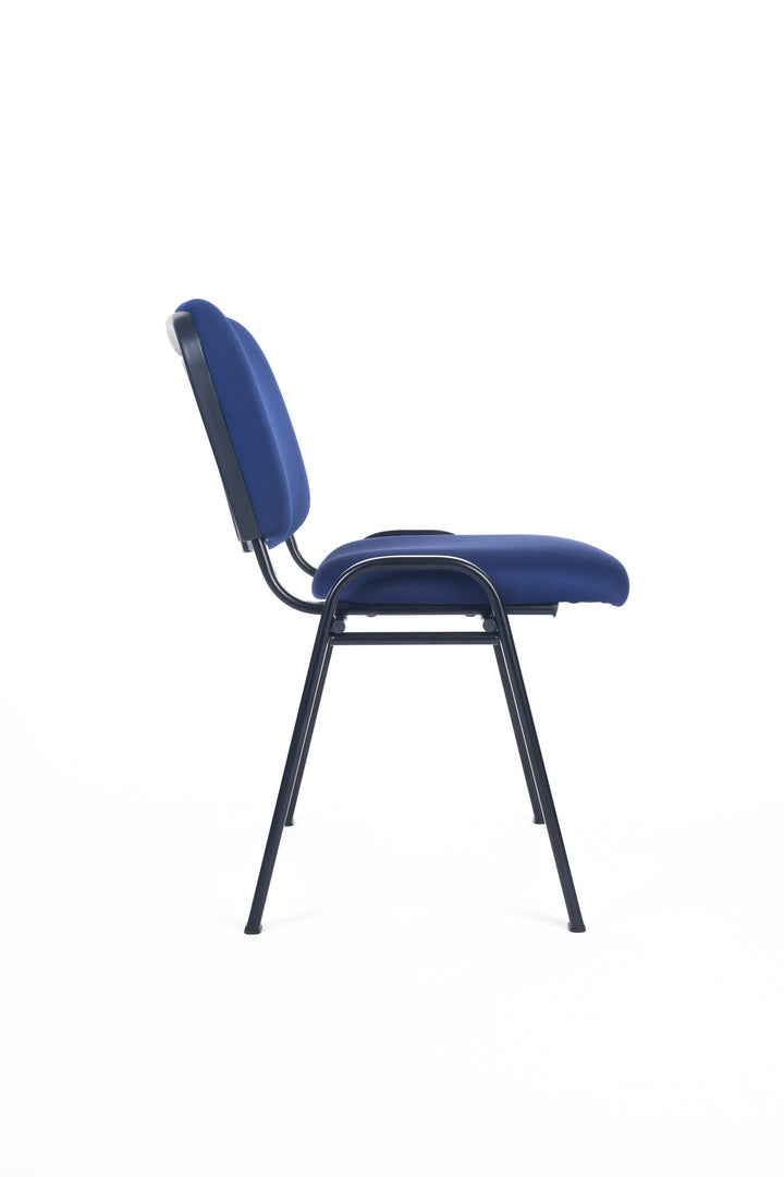 Conference Visitor Meeting Chair Stackable Blue