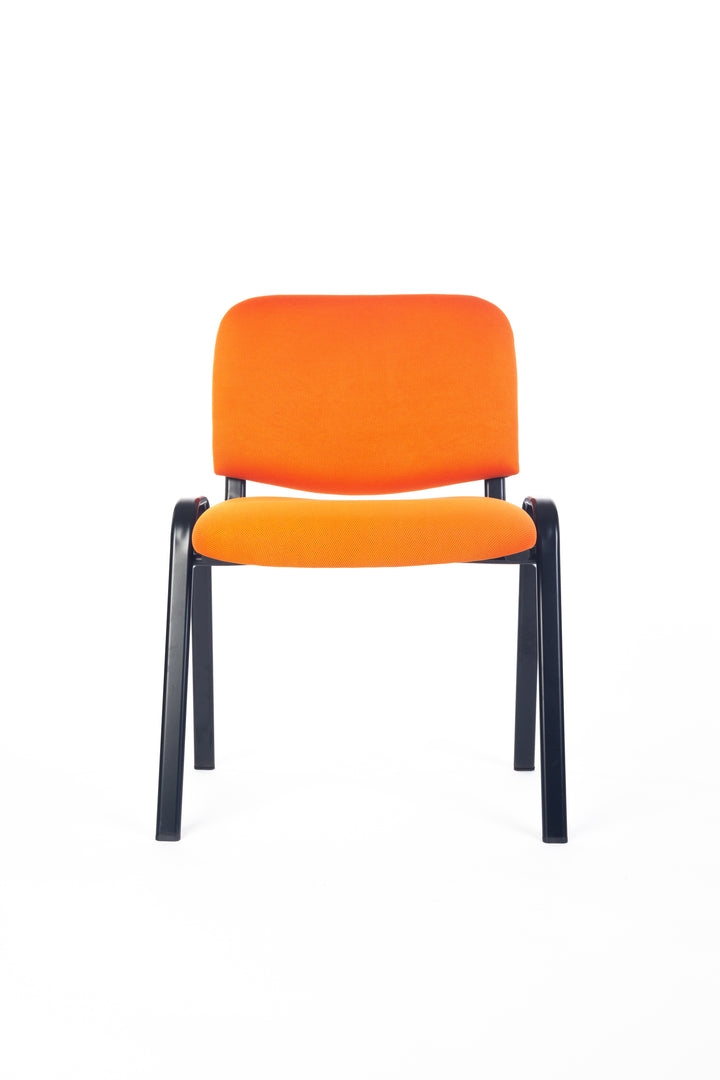 Conference Visitor Meeting Chair Stackable Orange