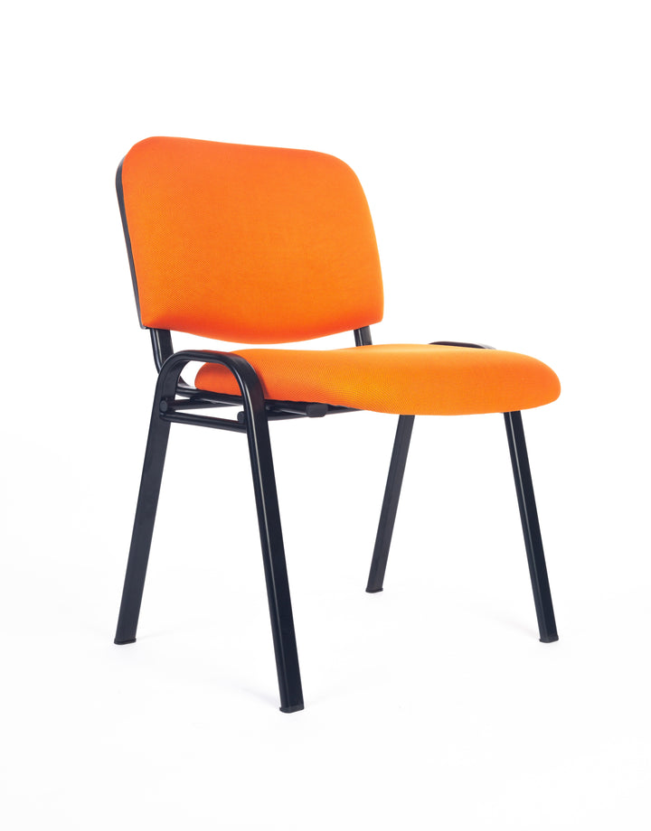 Conference Visitor Meeting Chair Stackable Orange
