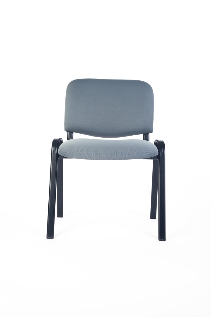 Conference Visitor Meeting Chair Stackable Grey