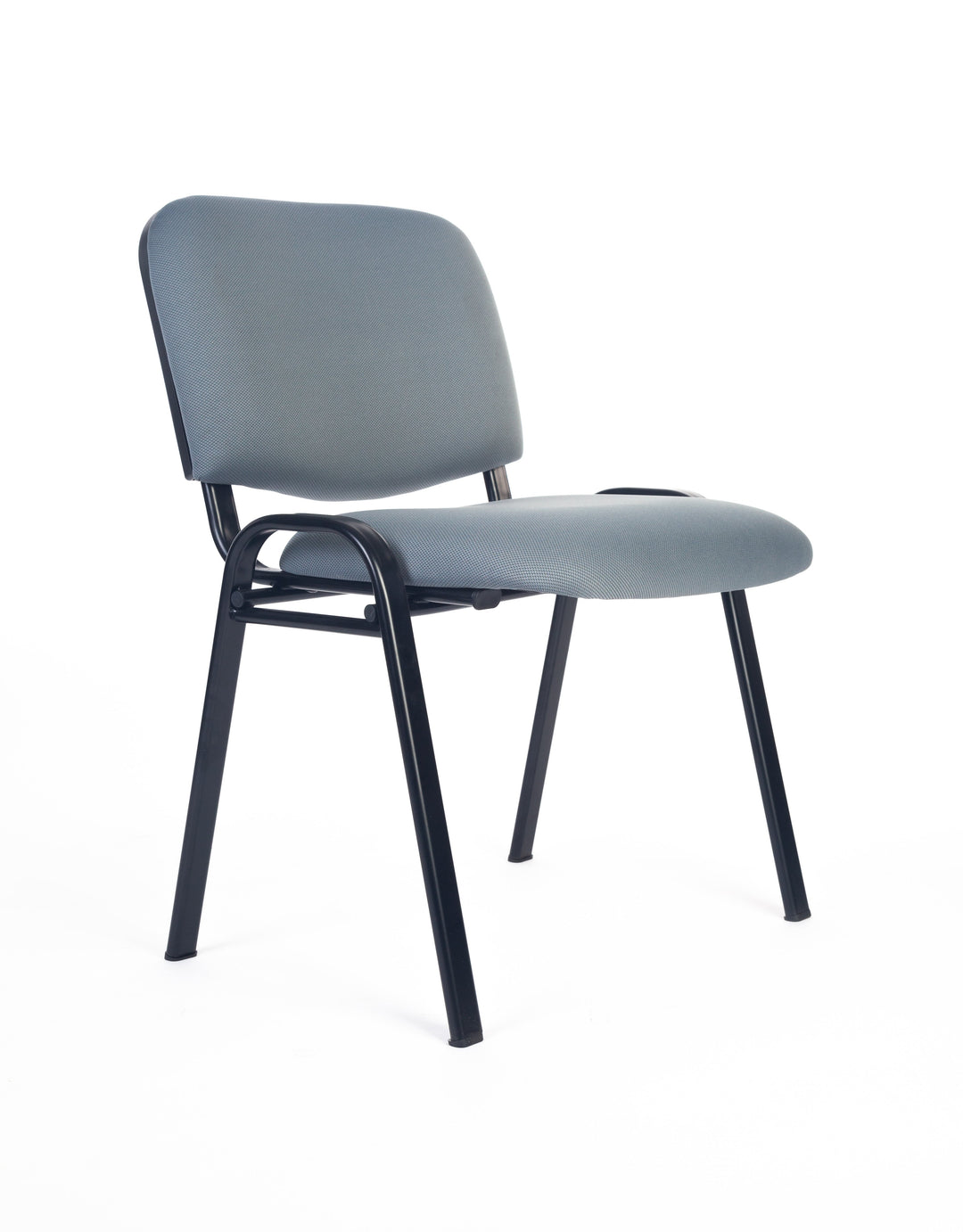 Conference Visitor Meeting Chair Stackable Grey