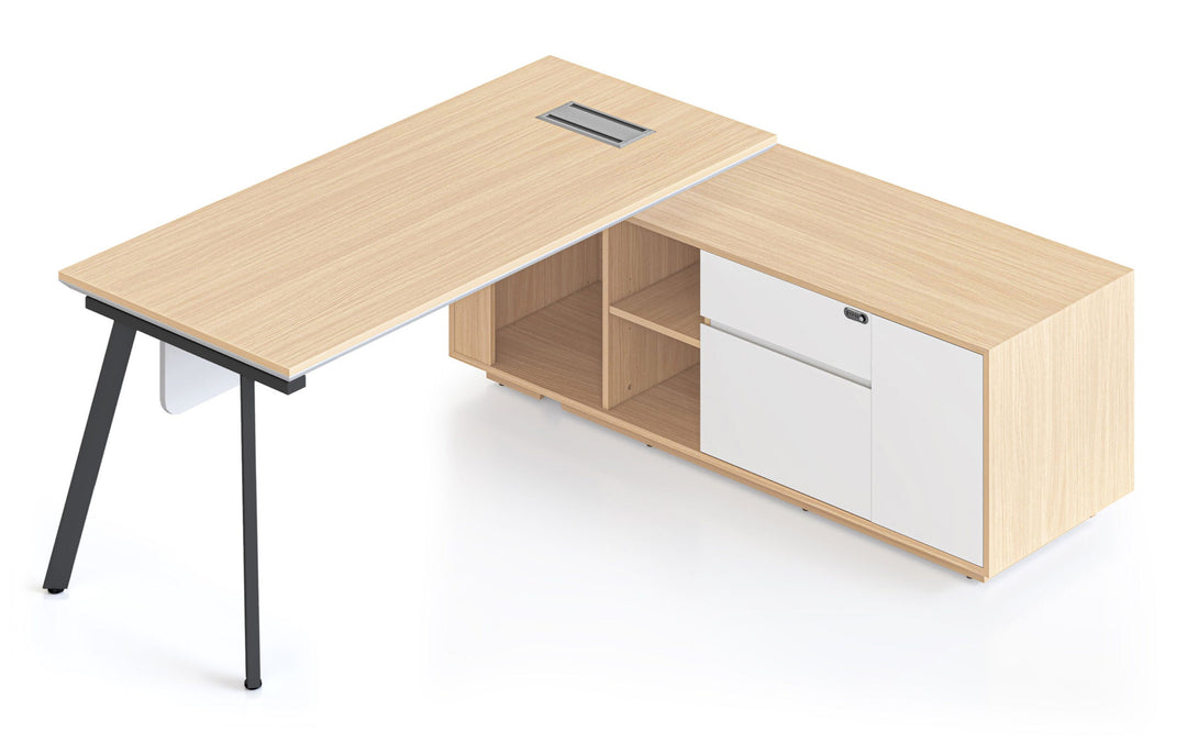 Casa Executive Desk & Cabinet