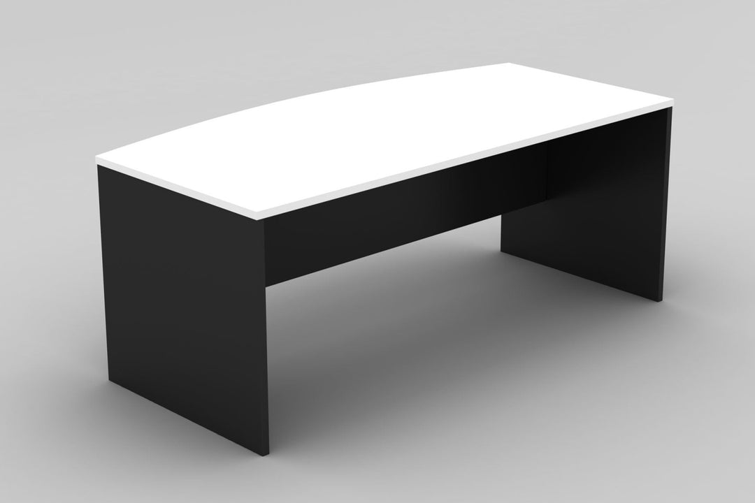 Corporate Bow Front Desk