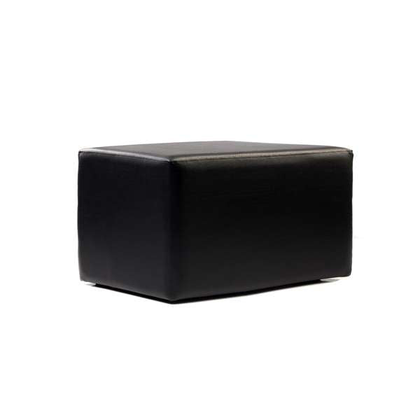 Durafurn Ottoman Rectangle - Black