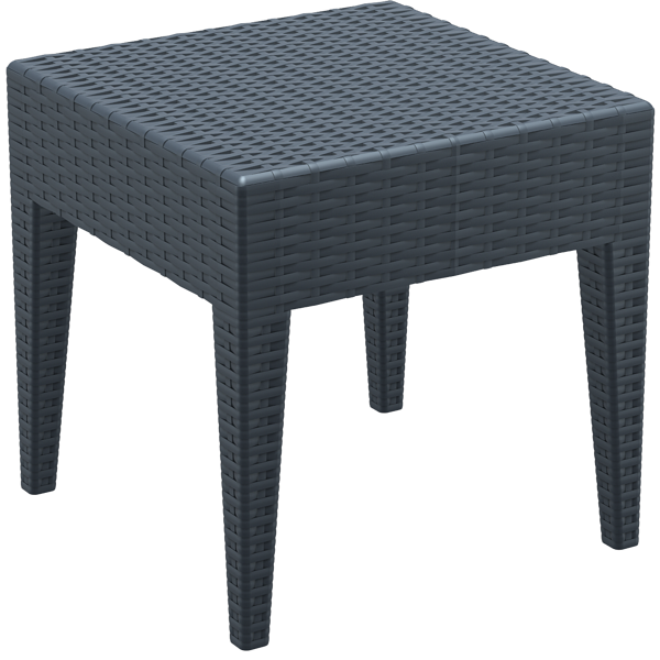 Siesta Miami (Tequila) Side Table - Anthracite
