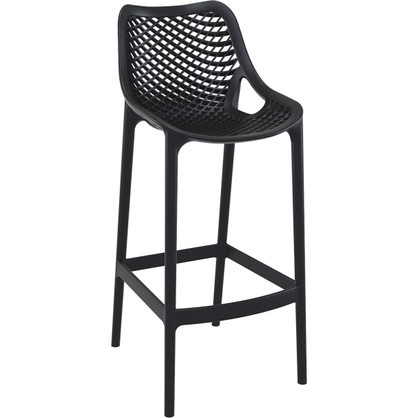 Siesta Air Bar Stool 75cm (Dry Bar Height) (Dry Bar Height) - Black