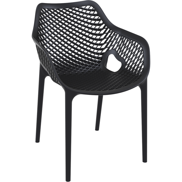 Siesta Air XL Arm Chair  - Black