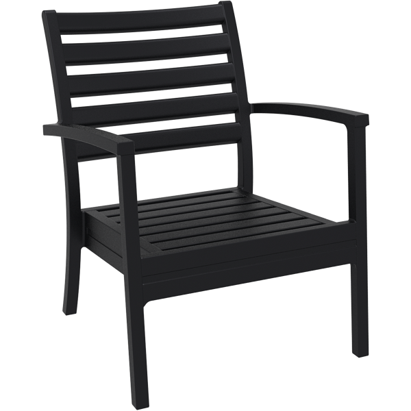 Siesta Artemis XL Lounge Arm Chair - Black